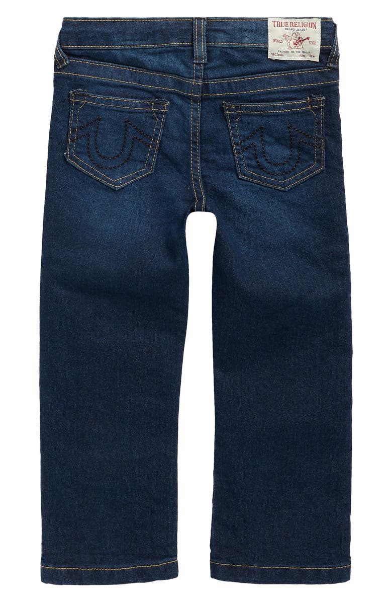 True Religion Buddha Graphic T-Shirt & Jeans Set, Alternate, color, Black