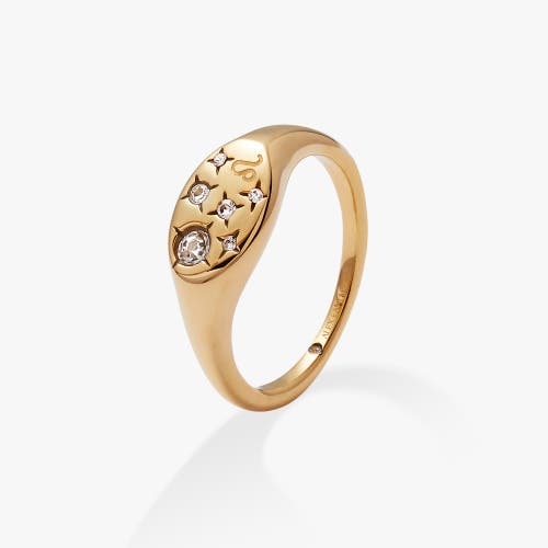 Alex And Ani Zodiac Ring In Gold Leo