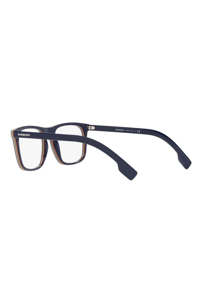 Bolton 56mm Square Optical Glasses, Alternate, color, BLUE