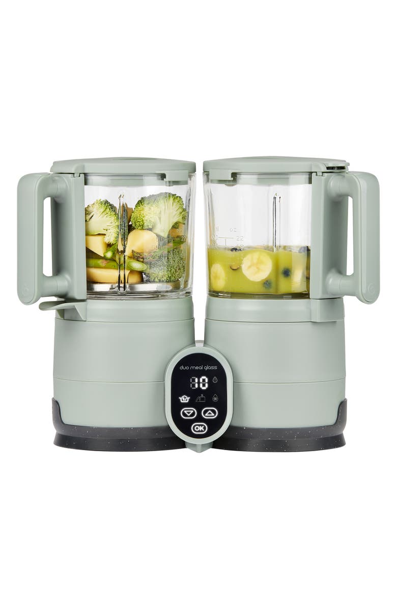 Babymoov Duo Meal Glass Pro Baby Food Maker, Alternate, color, Celadon Green