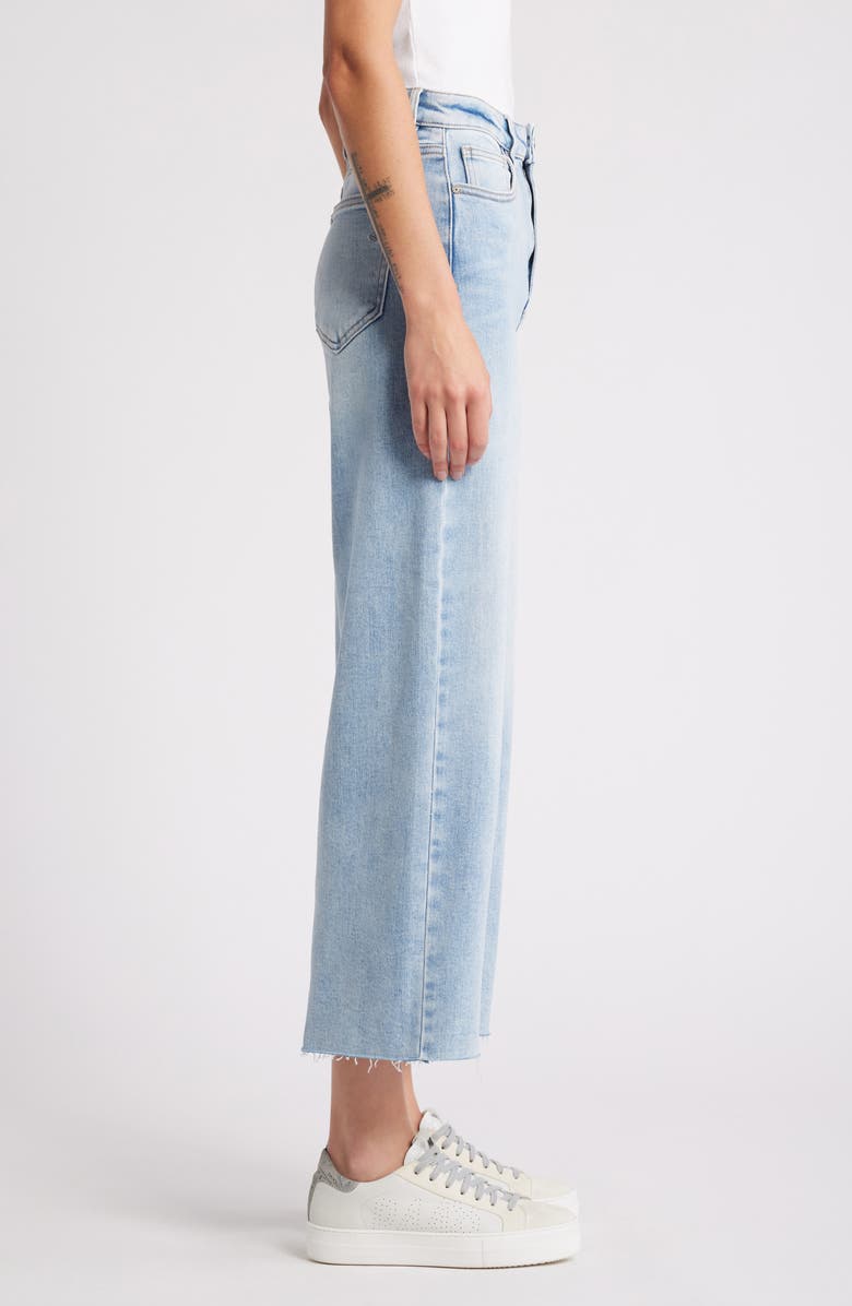 HIDDEN JEANS Clean Wide Leg Jeans, Alternate, color, Light Wash