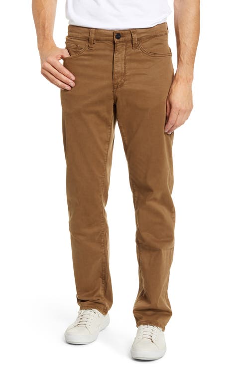 Charisma Relaxed Straight Leg Pants (Tobacco Twill) (Regular, Big & Tall)