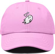 Dalix Heartly Ghost Embroidered Cap