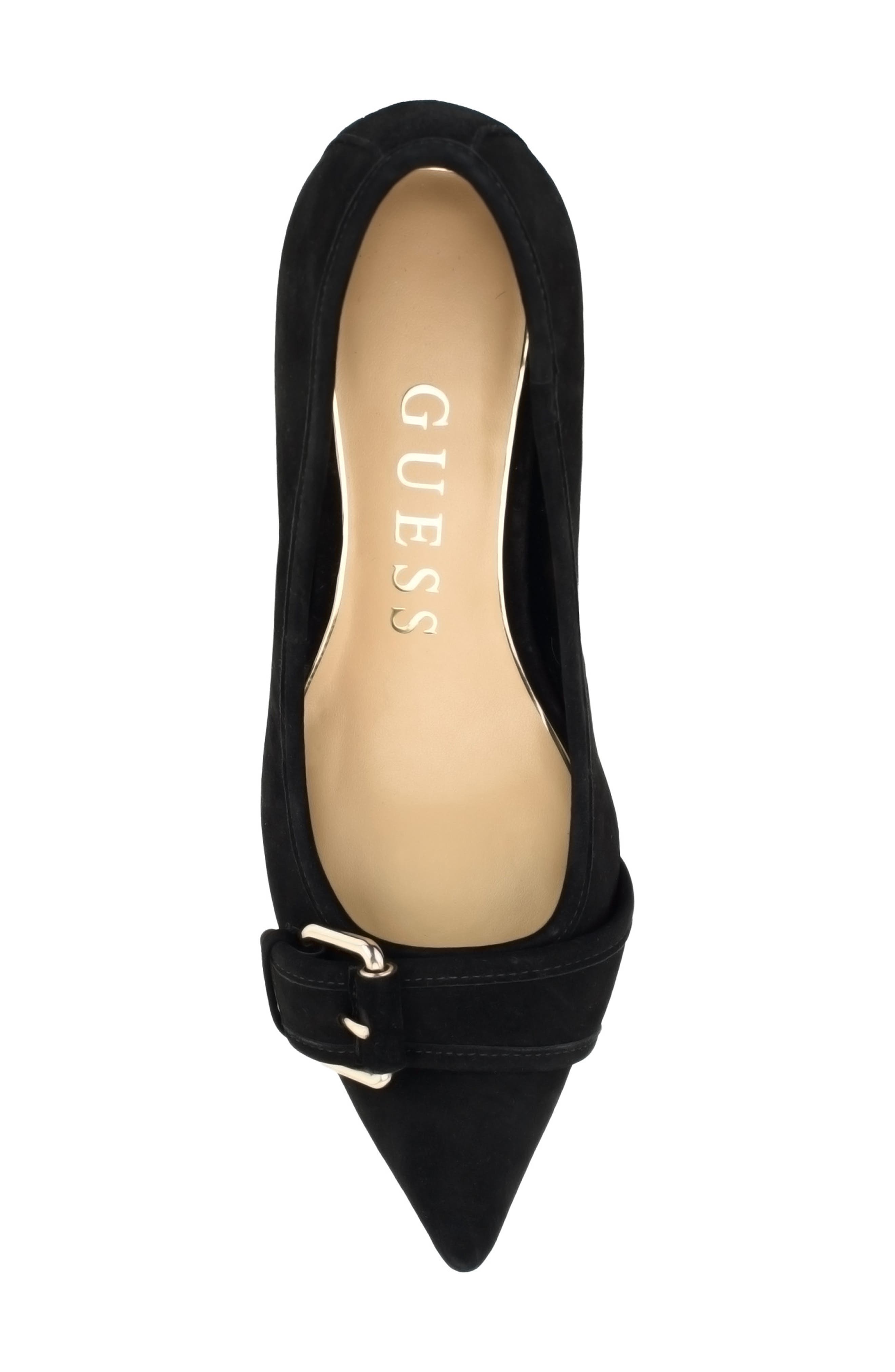 Andey Pointed Toe Pump, Alternate, color, BLACK