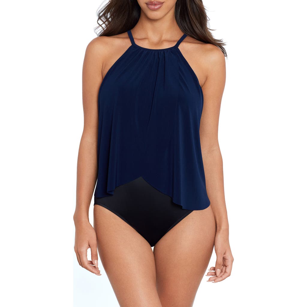 Magicsuit® Aubrey One-Piece Swimsuit in Navy Blue  product