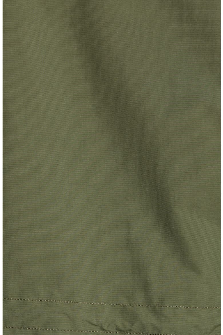 Isthmus Wind Resistant Water Repellent Hooded Parka, Alternate, color, INDUSTRIAL GREEN