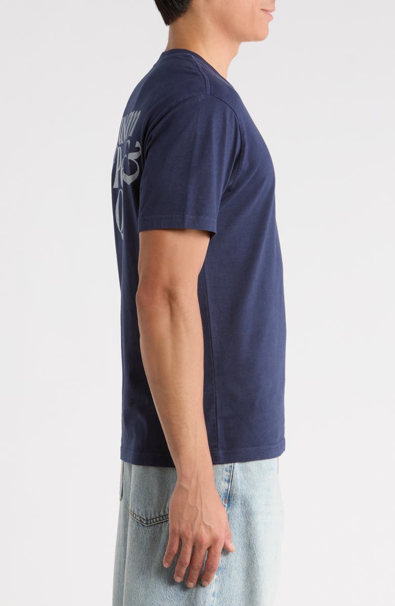 Museum of Peace & Quiet Mid Century Graphic Cotton T-Shirt, Alternate, color, Navy