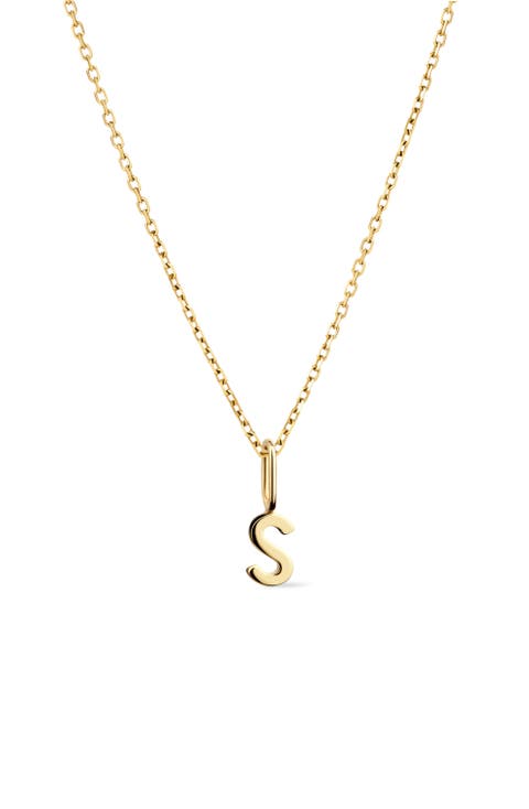 Letter Necklace - Gold Letter Necklace