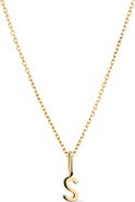Ana Luisa Letter Necklace - Gold Letter Necklace