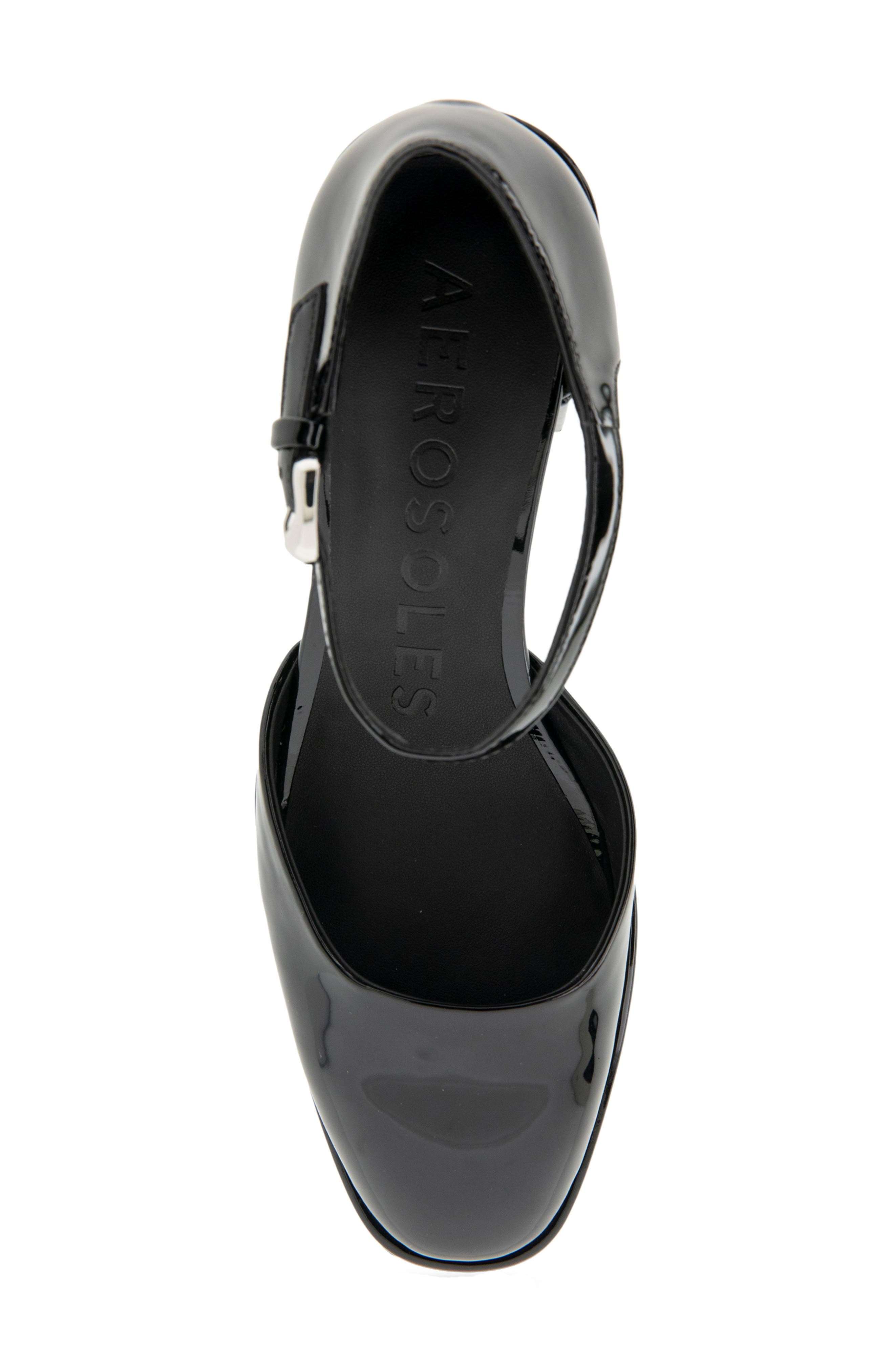 Aerosoles Alma Pump, Alternate, color, Black Patent Smooth Faux