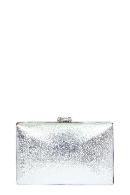 Lauren Lorraine Dori Clutch In Silver