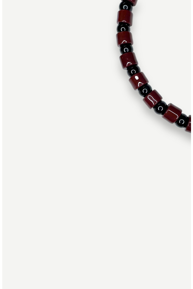 Bead One Sundry Necklace, Alternate, color, Walnut & Onyx