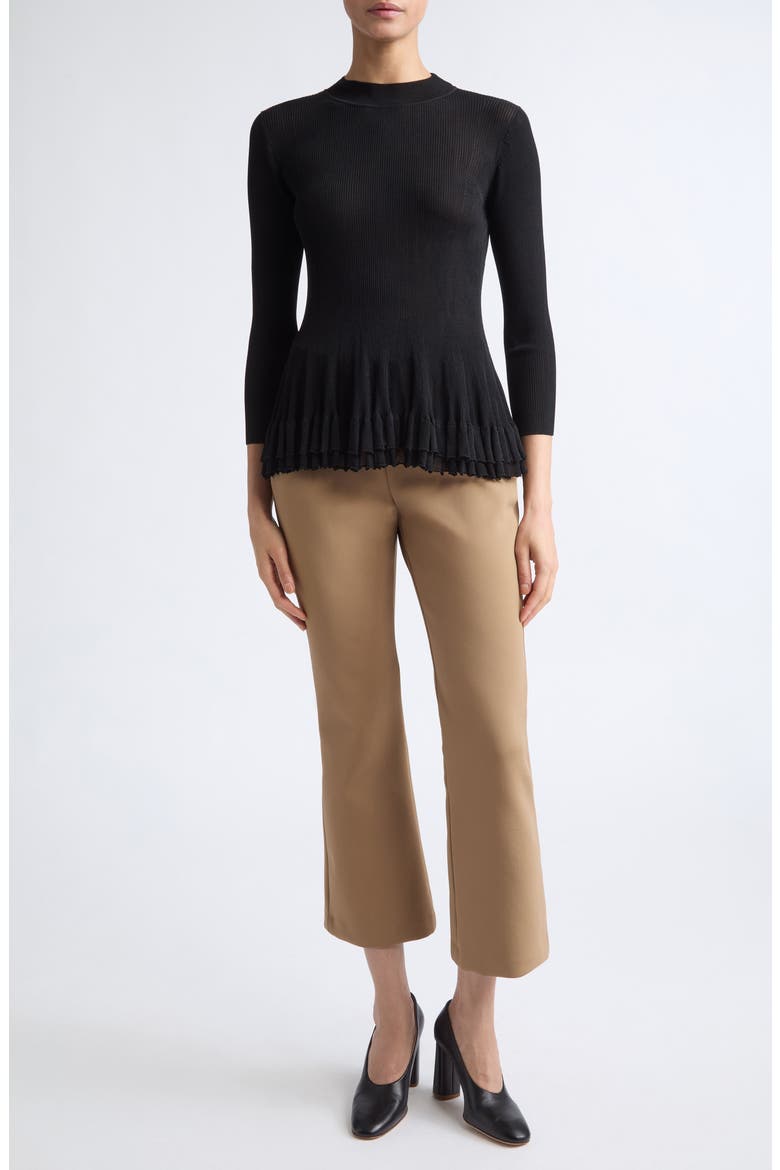 Cody Kick Flare Pants, Alternate, color, TAN