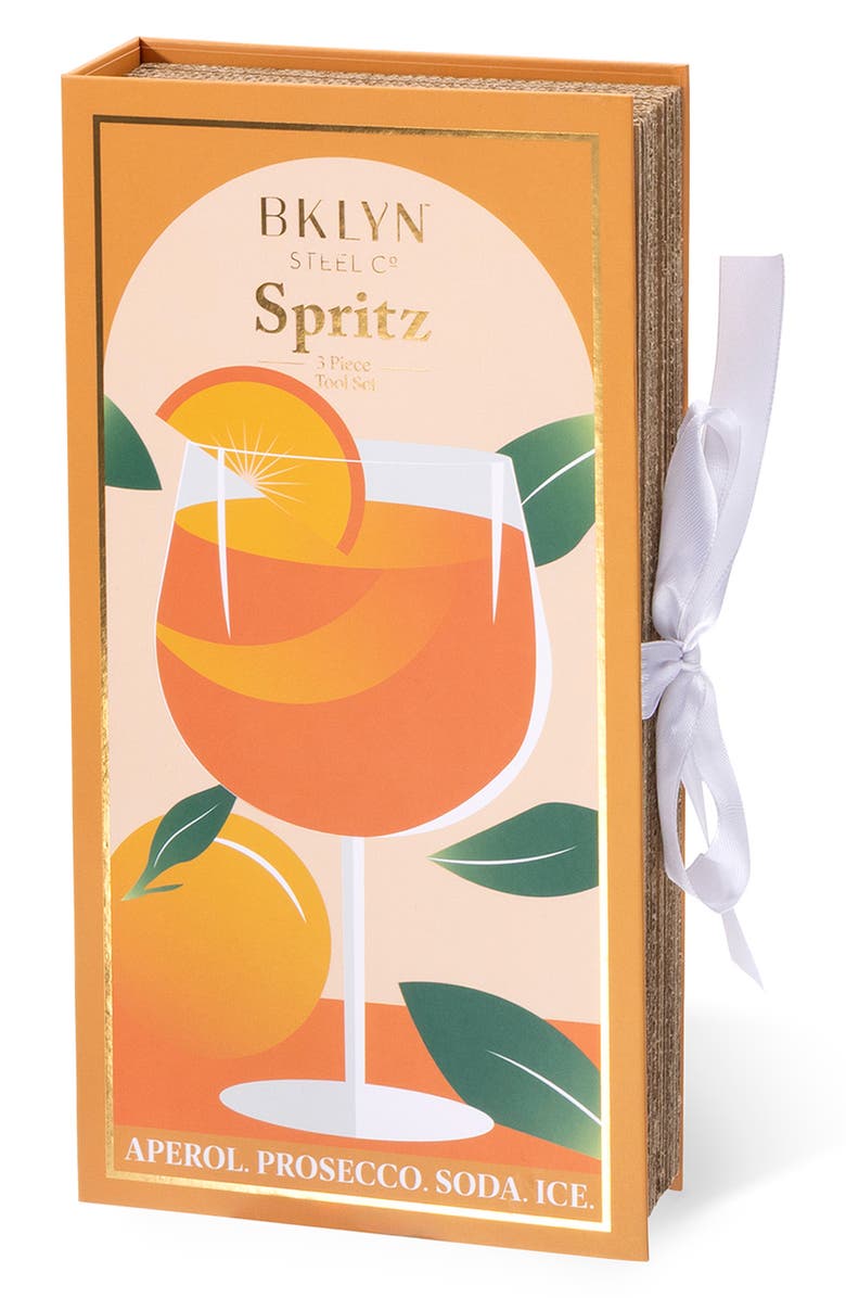 Core Home Spritz 3-Piece Cocktail Tool Book Set, Alternate, color,