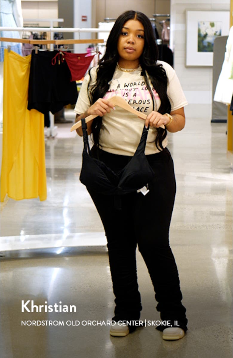 Island Goddess Triangle Bikini Top, sales video thumbnail