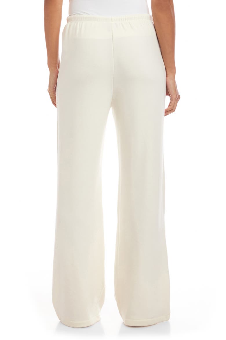Drawstring Pintuck Sweatpants, Alternate, color, CREAM