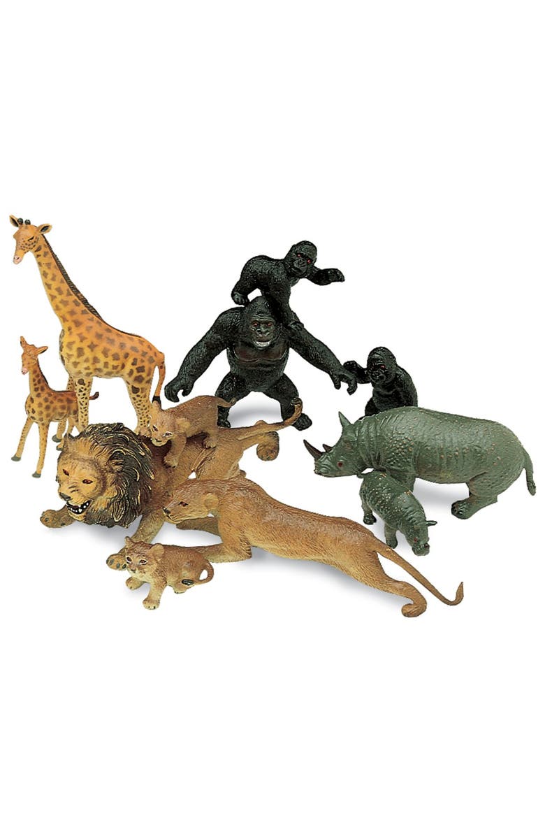 Worldwide Animals - 21 pieces, Alternate, color, Multicolored