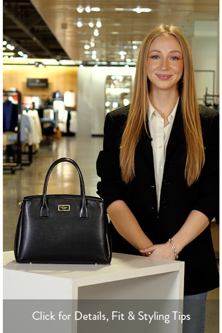 serena leather satchel video