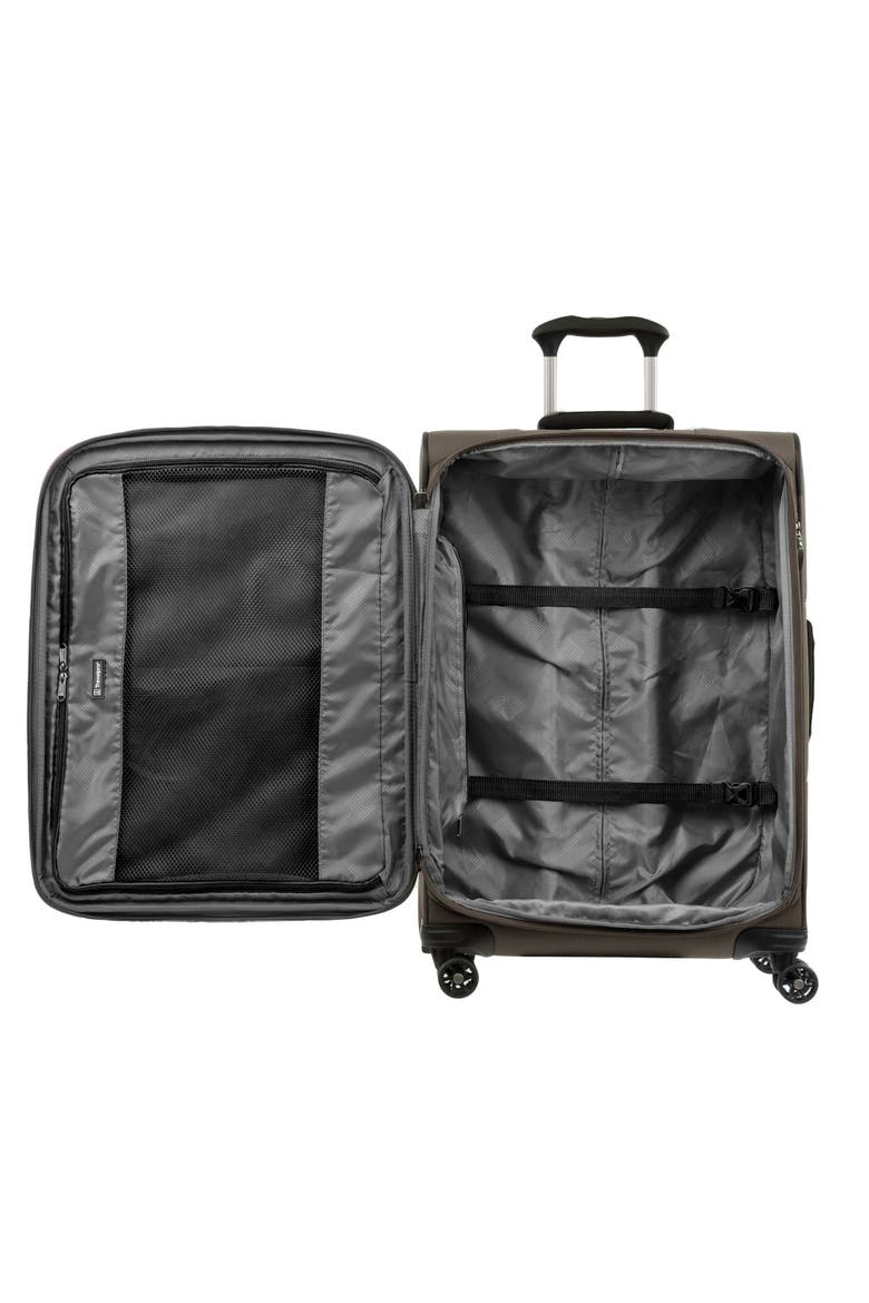 Tourlite Softside Expandable 3 Piece (21"/25"/29") Spinner Luggage Set, Alternate, color, Espresso