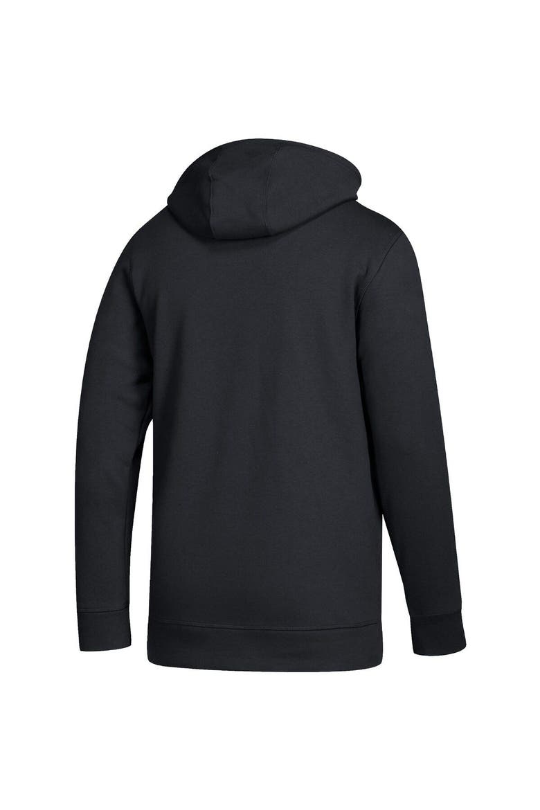 Men's adidas Black Ajax Lockup Pullover Hoodie, Alternate, color, Black