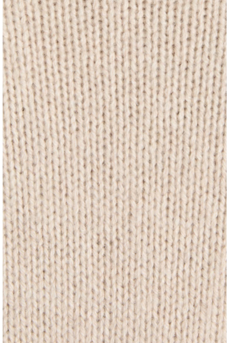 Roll Edge Cashmere Sweater, Alternate, color, 2159 LINEN MELANGE