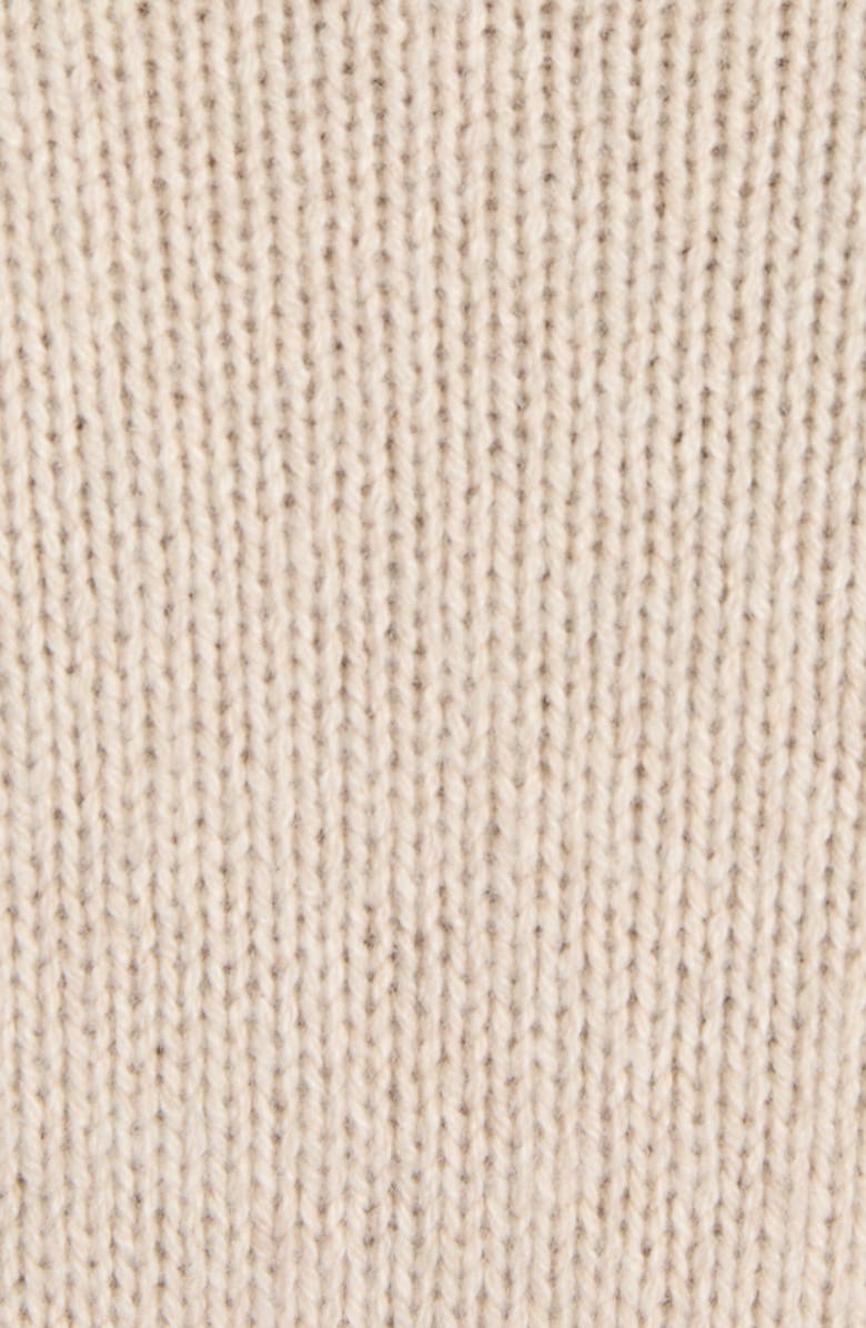 Bottega Veneta Roll Edge Cashmere Sweater, Alternate, color, 2159 Linen Melange