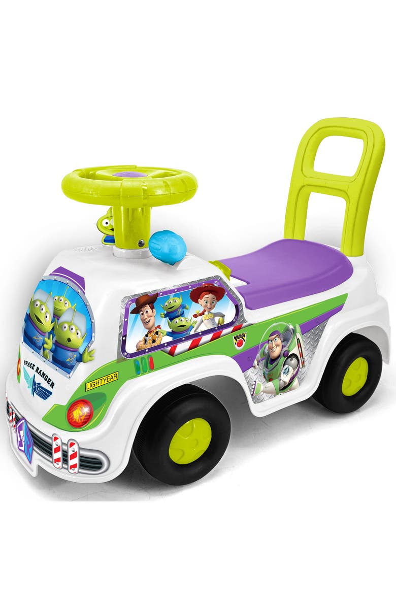 Kiddieland Adventure Rideon Buzz Lightyear, Disney Space Light & Sound,12Mo+, Main, color, Multicolored
