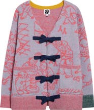 YanYan Fuzzy Laza Alpaca & Wool Blend Cardigan