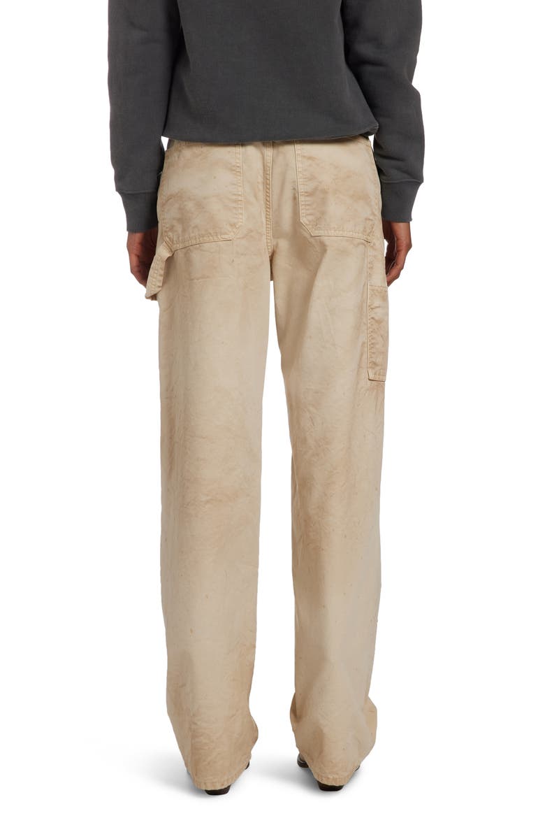Workwear Cotton Cargo Pants, Alternate, color, ECRU