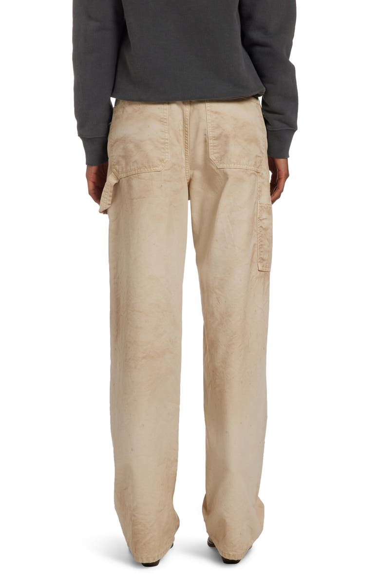 Golden Goose Workwear Cotton Cargo Pants, Alternate, color, Ecru