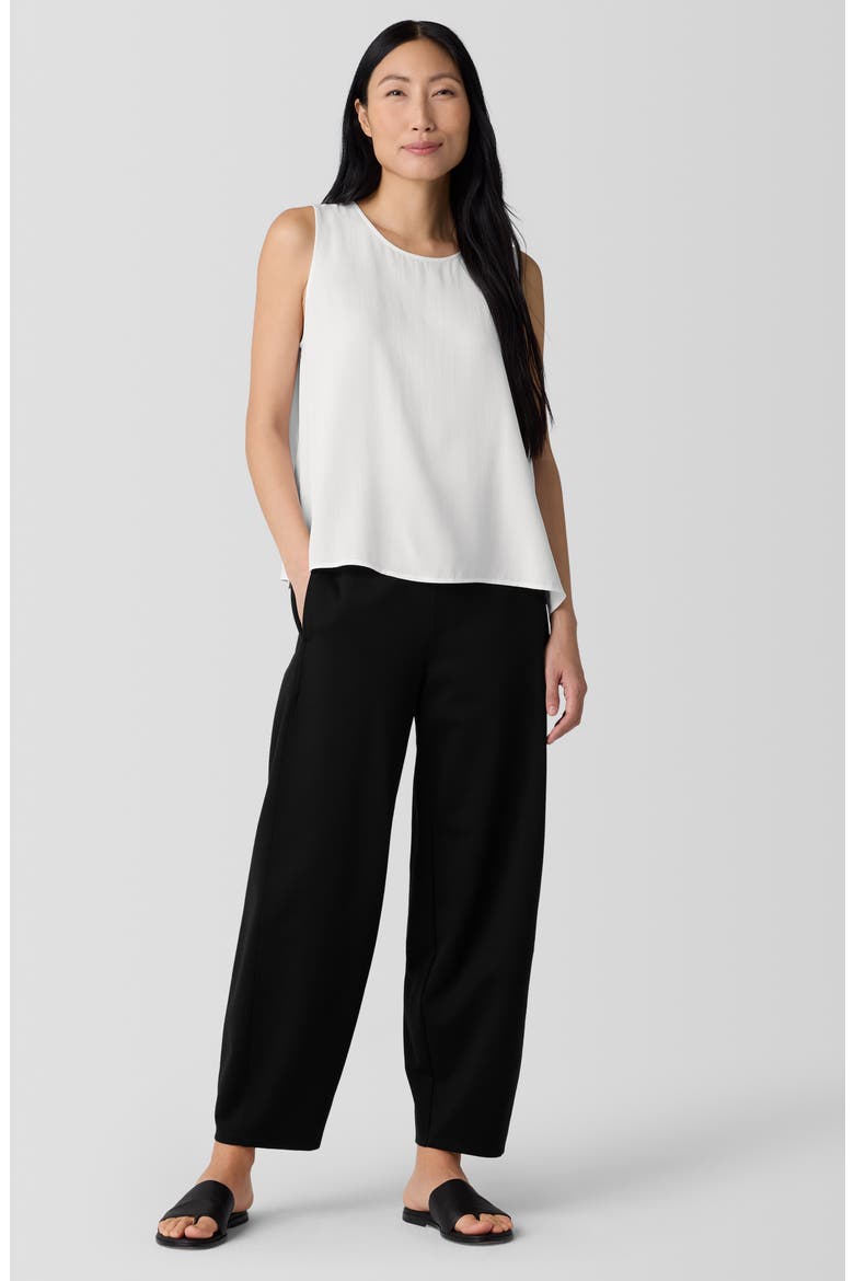 Lantern Ankle Pants, Alternate, color, BLACK