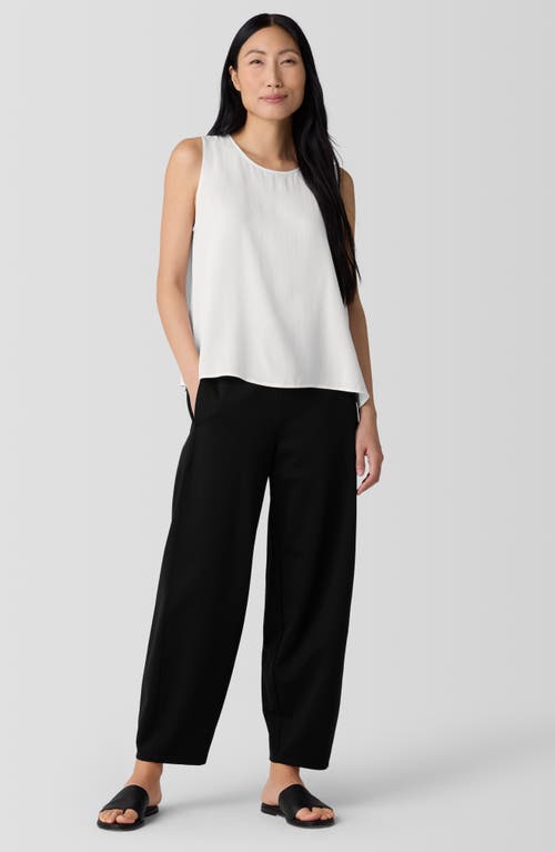 Eileen Fisher Lantern Ankle Pants In Black
