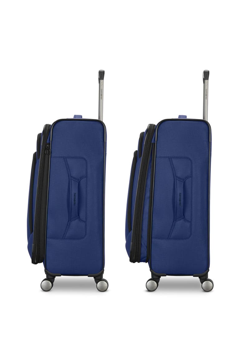 Ascella 4 Softside Expandable 29" Large Checked Spinner Luggage, Alternate, color, Dusk Purple