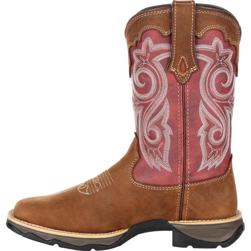 Durango Red Western Boot In Brown