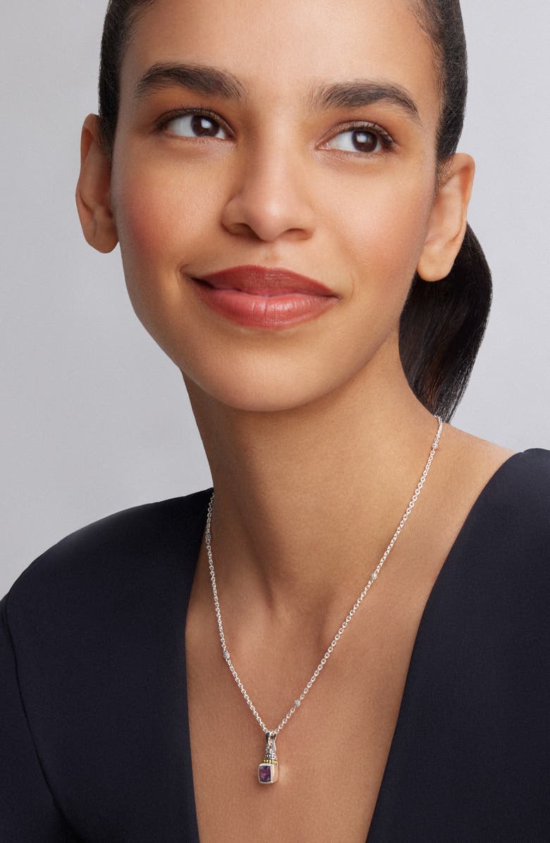 LAGOS Rittenhouse Pendant Necklace, Alternate, color, Amethyst