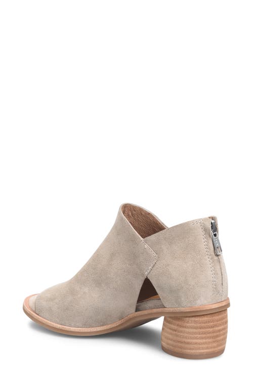Söfft Carleigh Peep Toe Bootie In Gray