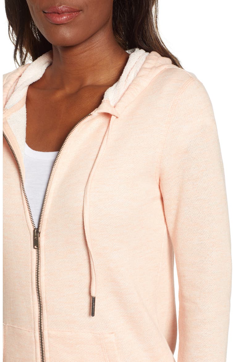Trippin Hoodie, Alternate, color, SALMON HEATHER
