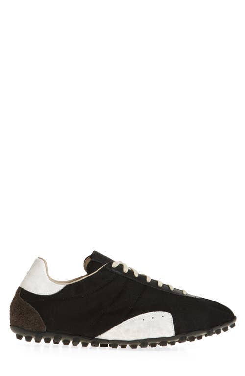 Maison Margiela Sprinters Low-top Sneakers In Black/white/anthracite