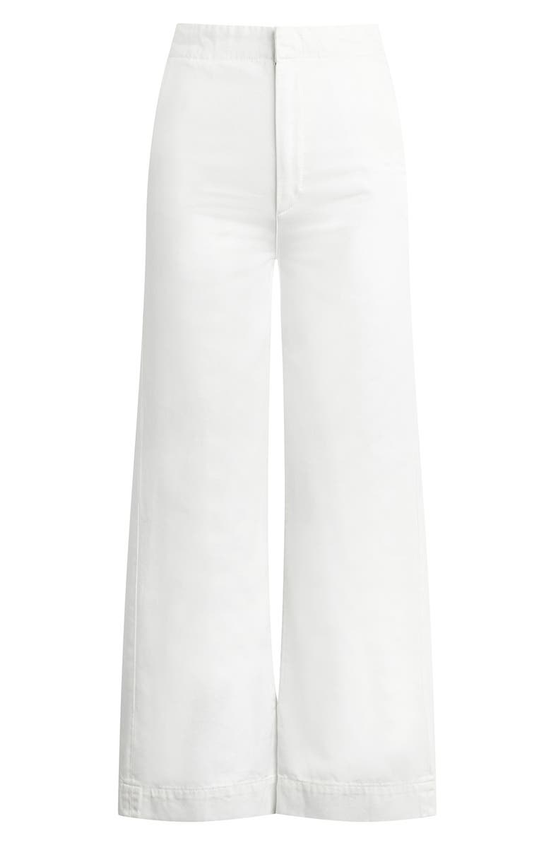 Joe's The Clean High Waist Ankle Flare Jeans, Alternate, color, White