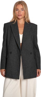 Belle & Bloom Big Brother Talk Double Breasted Blazer