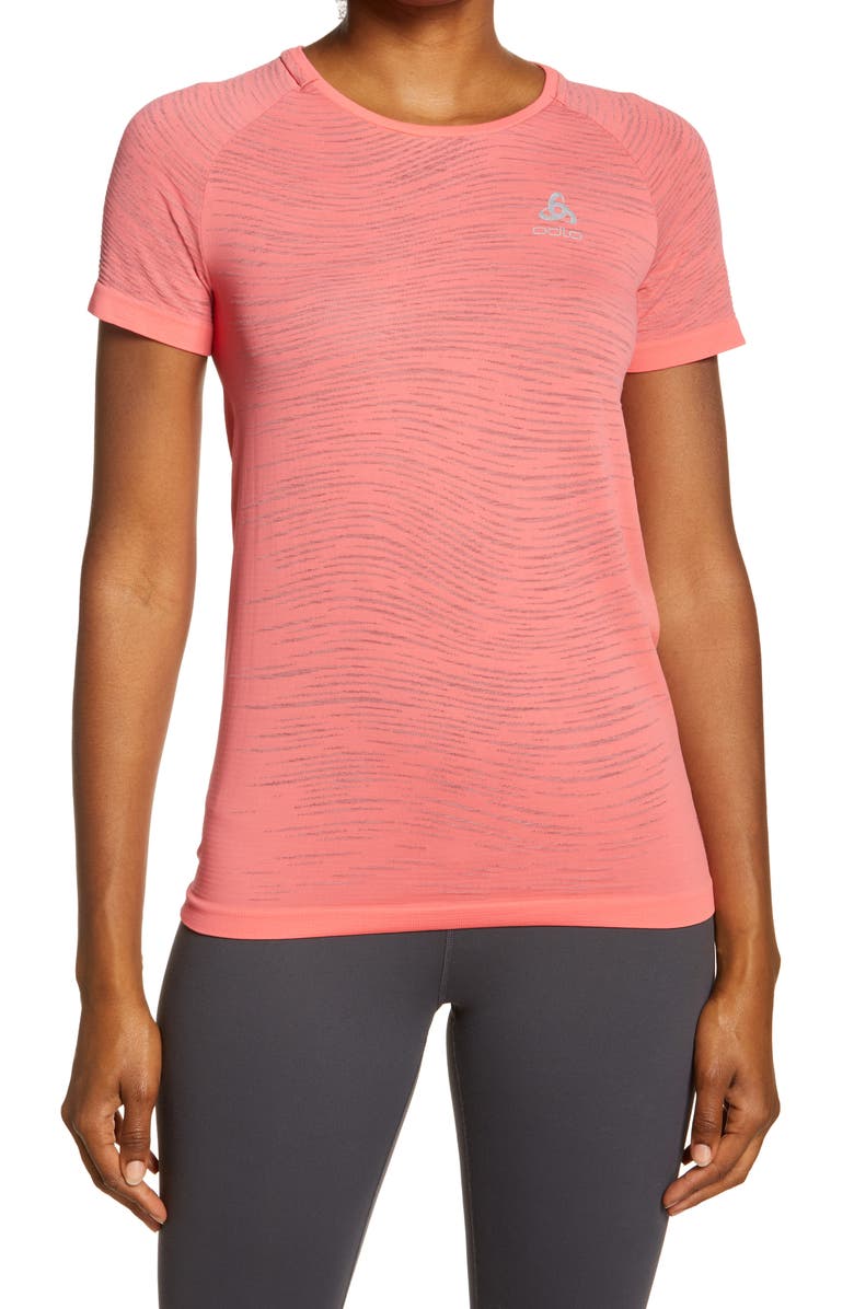 Odlo Blackcomb Ceramicool Running T-Shirt, Main, color,