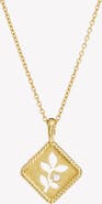 Rizen Jewelry Olive Leaf Pendant Necklace