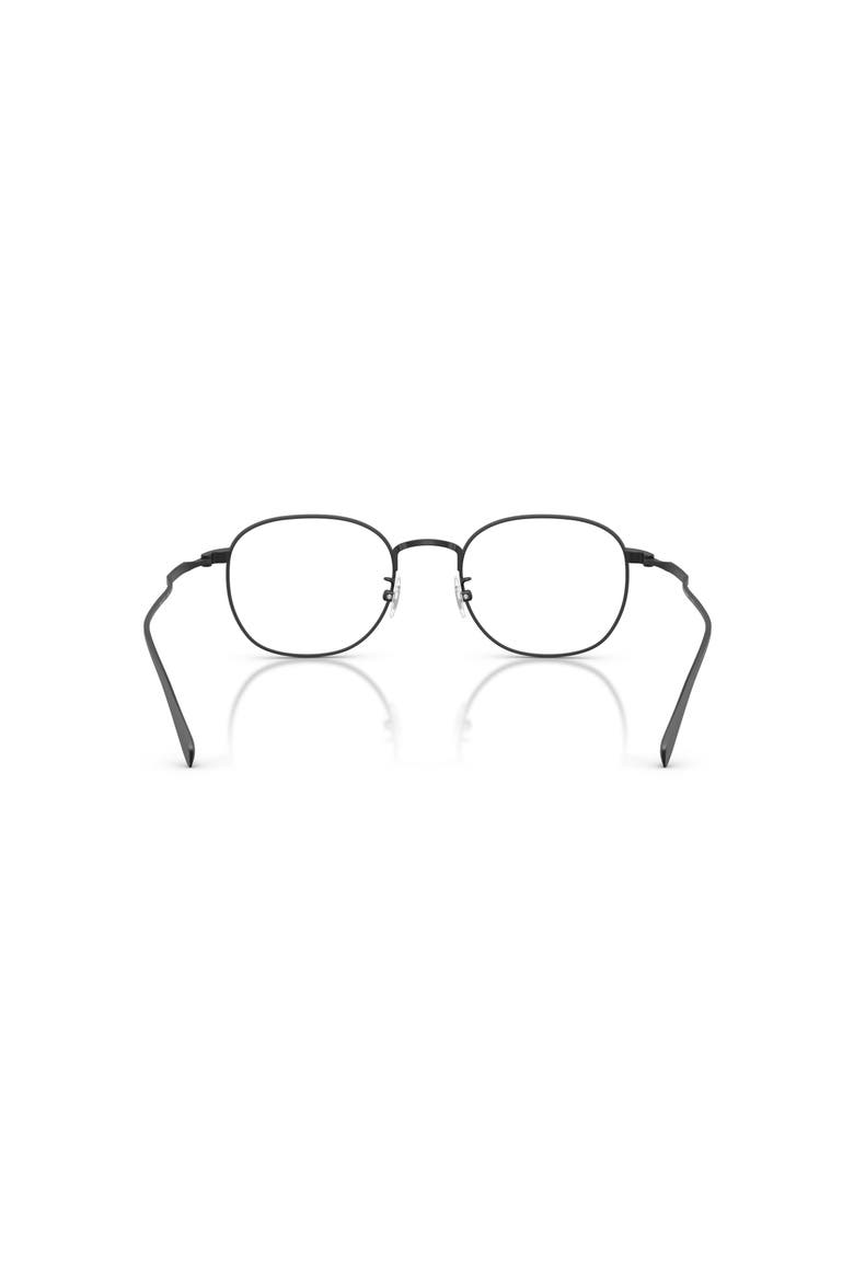 50mm Round optical glasses, Alternate, color, Black