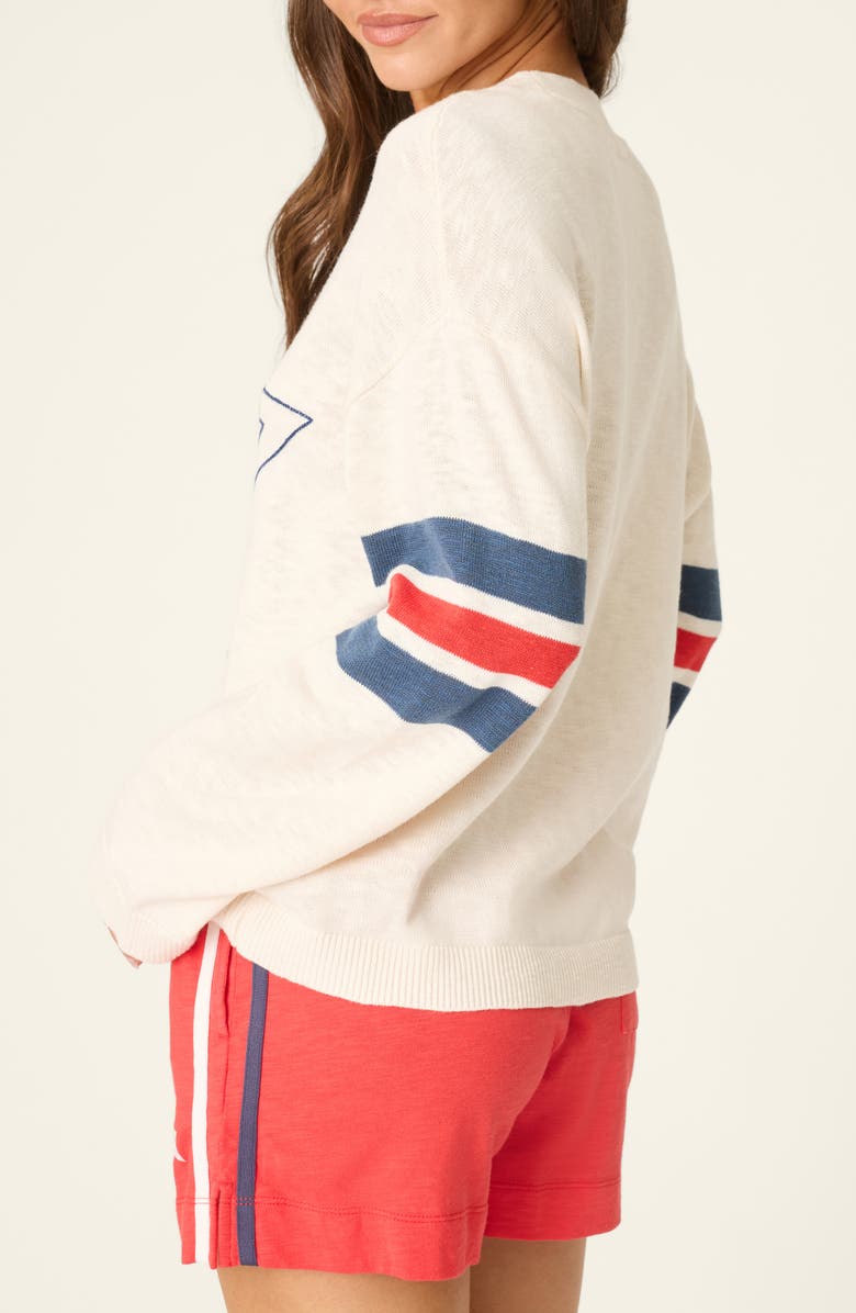 PJ Salvage Star Spangled Summer Sweater, Alternate, color, 