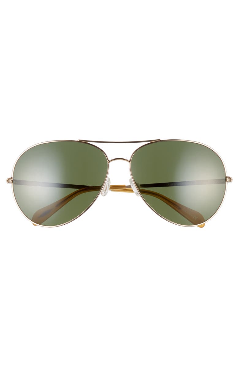 Oliver Peoples Sayer 63mm Oversized Aviator Sunglasses, Alternate, color, 