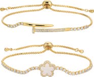 EYE CANDY LOS ANGELES Louise Set of 2 Assorted Slider Bracelets