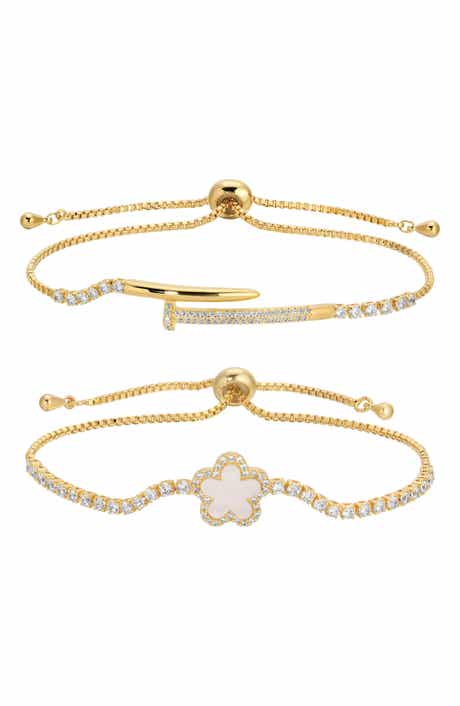 EYE CANDY LOS ANGELES Louise Set of 2 Assorted Slider Bracelets