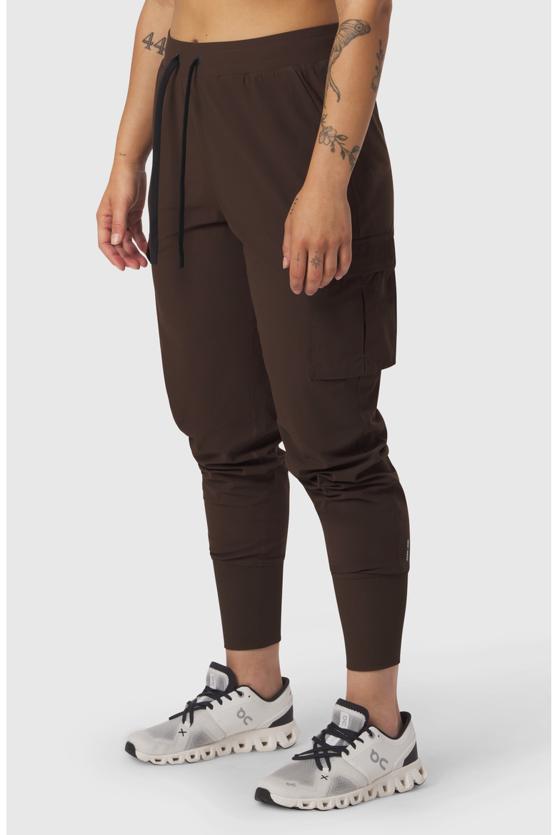 Tetra-Lite Cargo High Rib Jogger, Alternate, color, Dark Earth