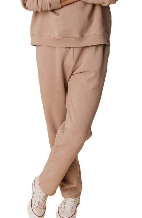 Organic Cotton Teddy Straight Leg Pant