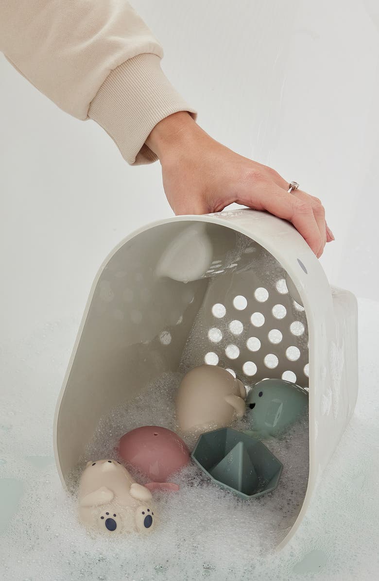 SHNUGGLE Baby Bath & Change Bundle, Alternate, color, Pebble Grey